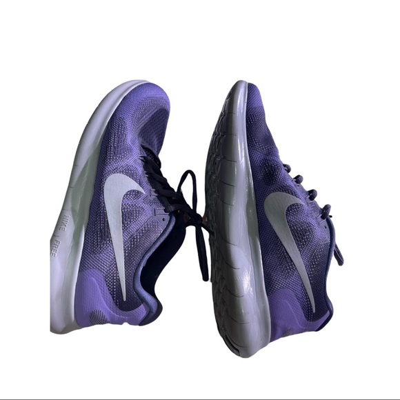 Nike Free RN purple shoes good condition size 8 no box, - Picture 2 of 5